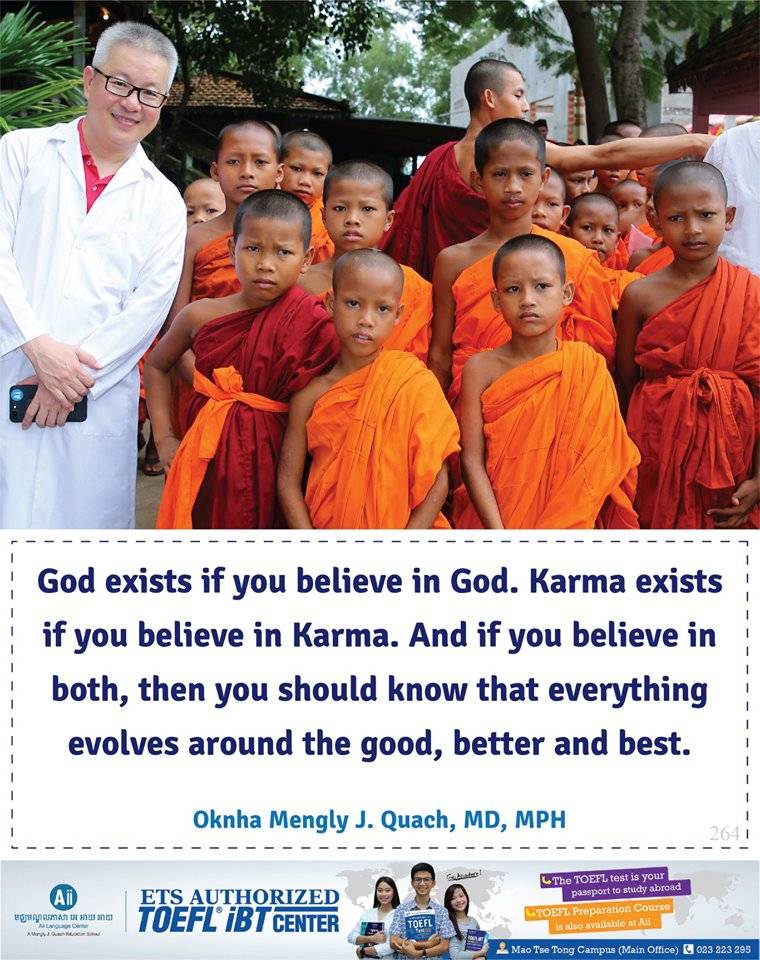 God Exists If You Believe In God. Karma Exists If You Believe In Karma. And If You Believe In Both, Then You Should Know That Everything Evolves Around The Good, Better And Best.